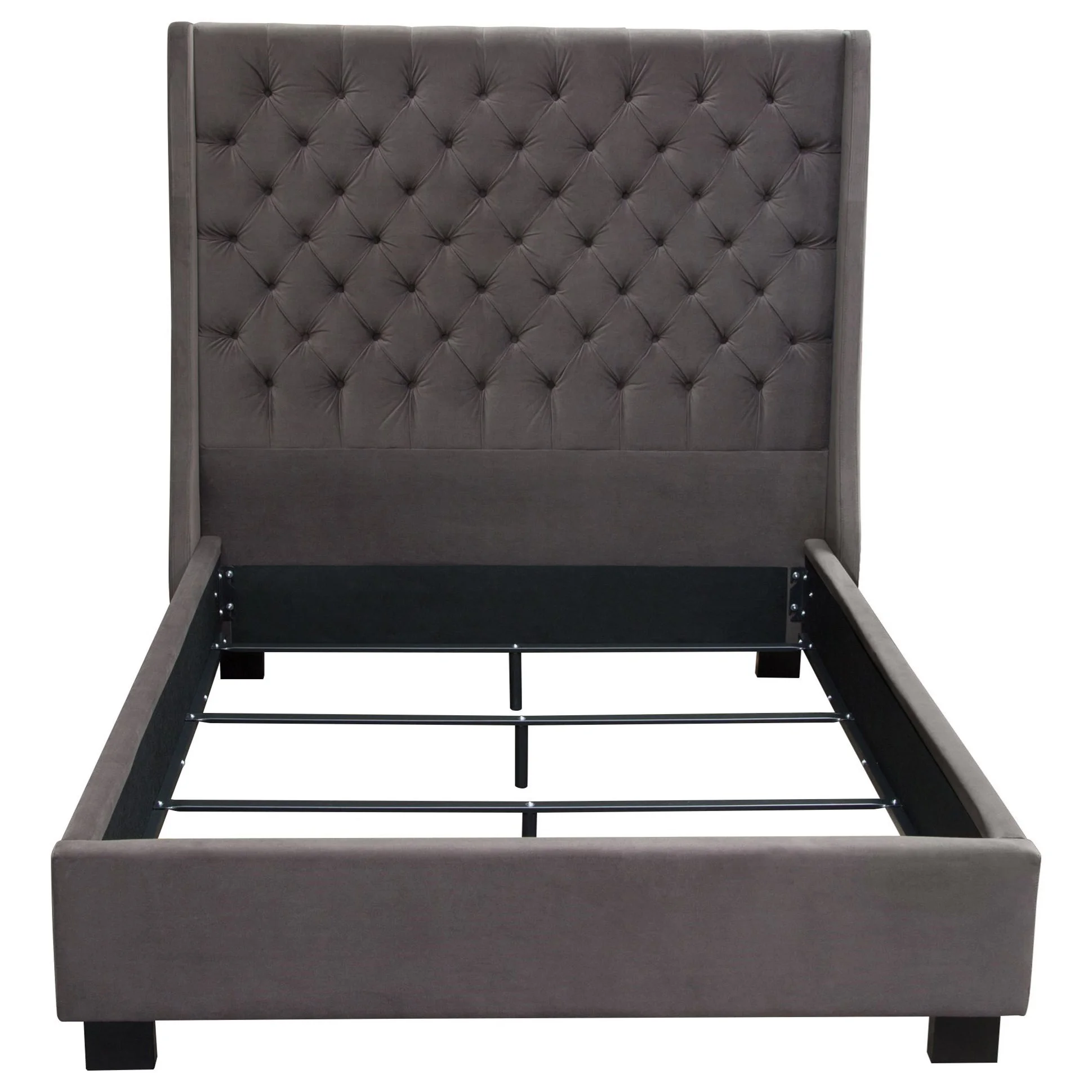 Diamond Sofa Furniture Park Ave PARKAVESKEKBED Eastern King Tufted Bed